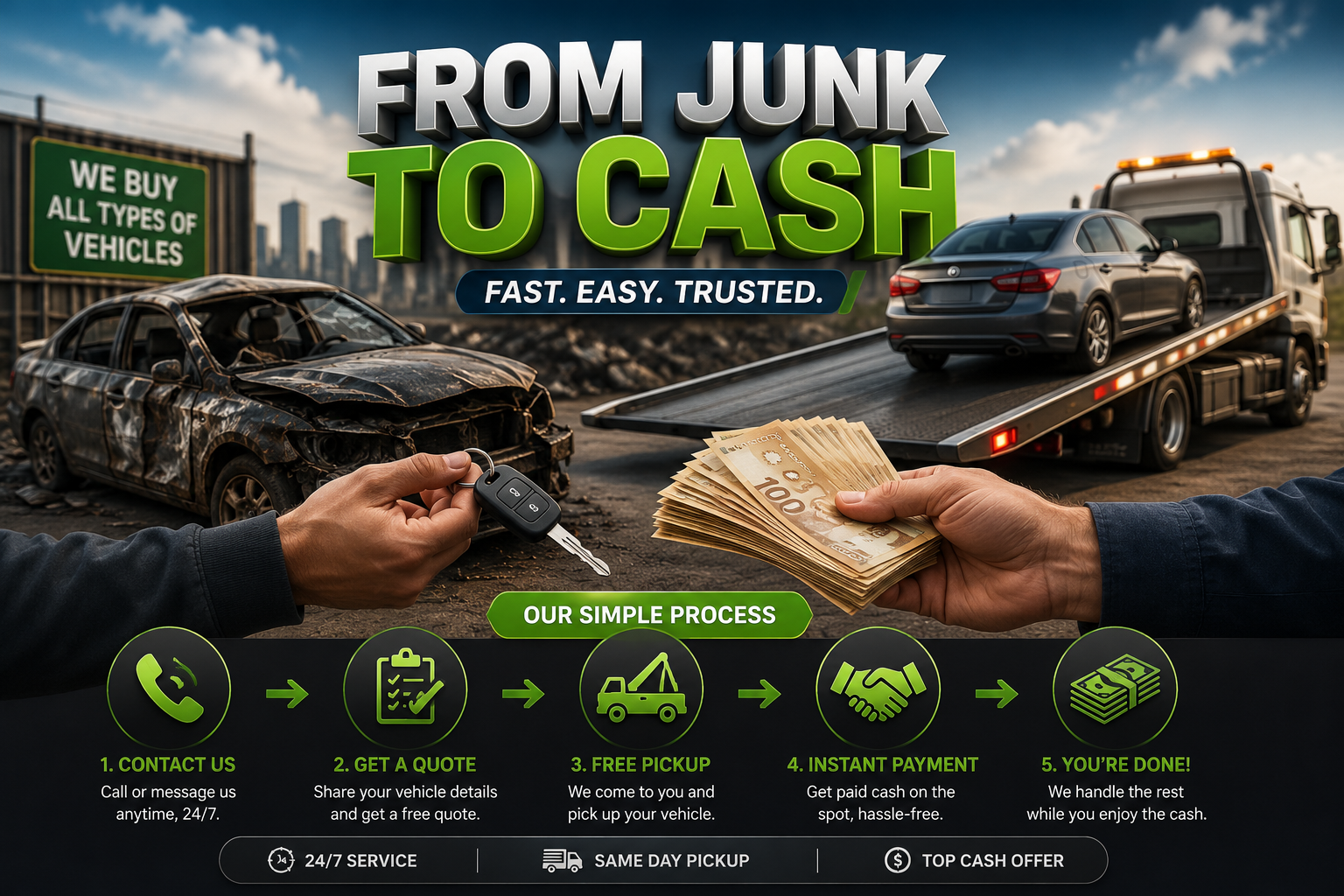 From Junk to Cash